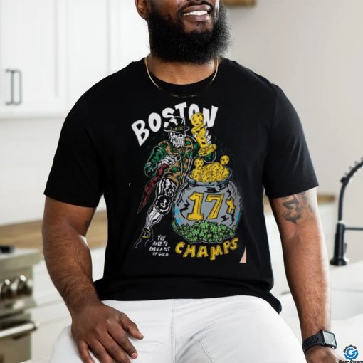 Warren Lotas Champs Boston celtics T shirt