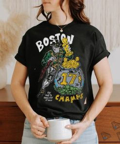 Warren Lotas Champs Boston celtics T shirt