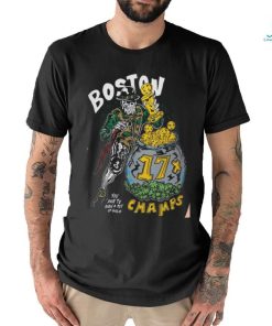 Warren Lotas Champs Boston celtics T shirt