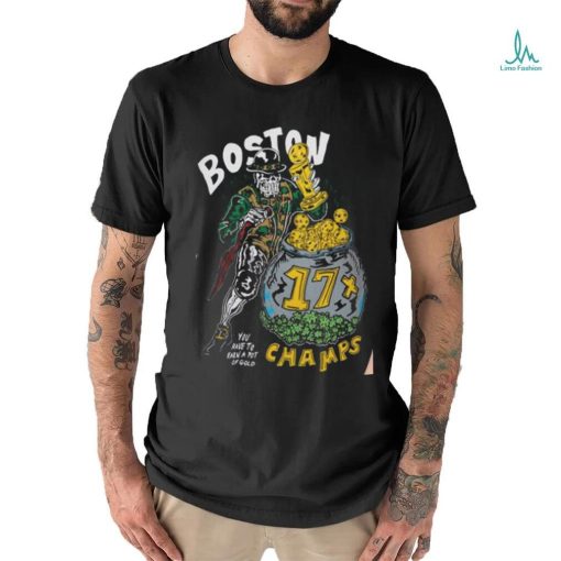 Warren Lotas Champs Boston celtics T shirt