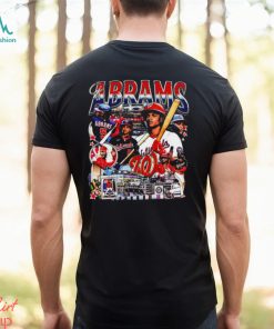 Washington Nationals CJ Abrams nationals stadium 2024 shirt