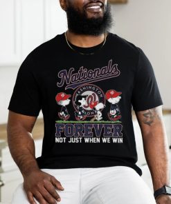 Washington Nationals Forever Not Just When We Win 2024 T shirt