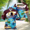 Washington Redskins NFL Personalized Hawaiian Shirt Beach Shorts