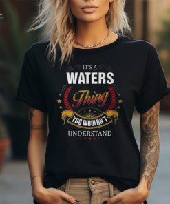Waters Family Crest Waters Waters Clothing Waters T Waters T Gifts For The Waters Unisex T Shirt