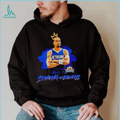 We talk Dallas Mavericks standing on bidness shirt