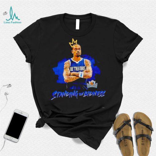 We talk Dallas Mavericks standing on bidness shirt
