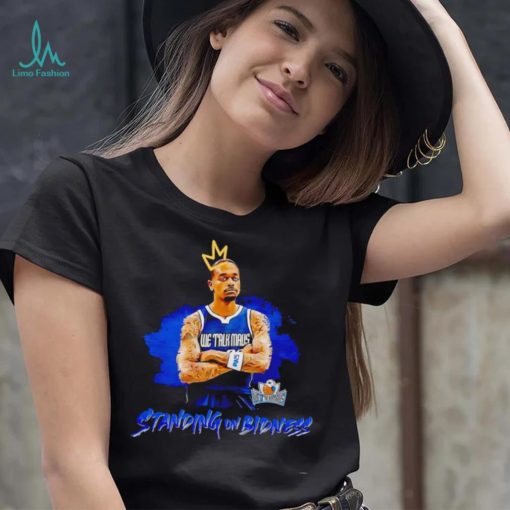 We talk Dallas Mavericks standing on bidness shirt