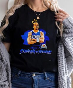 We talk Dallas Mavericks standing on bidness shirt