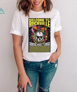 Welcome To Rockville 2024 Daytona Beach FL Poster t shirt