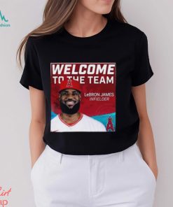 Welcome To The Team Lebron James Infielder Funny Meme Funny Gift Classic T Shirt