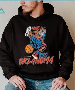 Welcome to loud city Oklahoma City Thunder basketball shirt