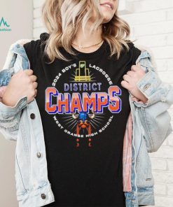 West Orange High School 2024 Boy’s Lacrosse District Champs shirt