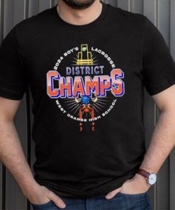 West Orange High School 2024 Boy’s Lacrosse District Champs shirt