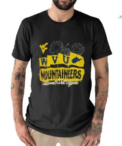 West Virginia Mountaineers Unisex Hyper Local Firework Flags T Shirt