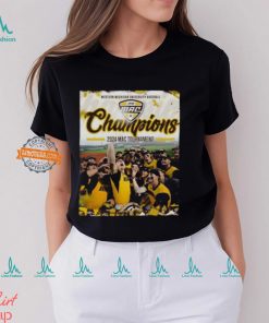 Western Michigan Broncos 2024 MAC Baseball Tournament Champions Shirt