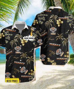 Wests Tigers 3D Hawaiian Shirt And Shorts Custom Name Beach Shirt