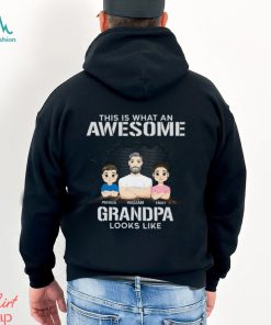 What A Cool Grandpa Looks Like Shirt