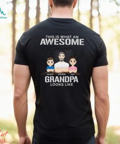 What A Cool Grandpa Looks Like Shirt