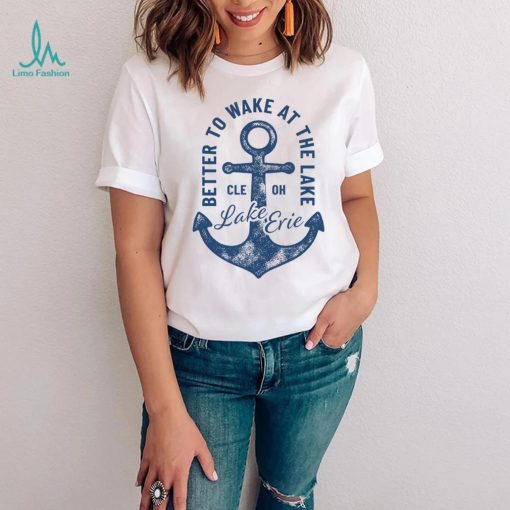 Where I’m From Adult Great Lakes Cleveland Anchor T Shirt