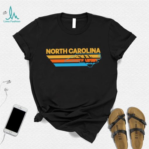 Where I’m From Adult North Carolina State Stripe T Shirt