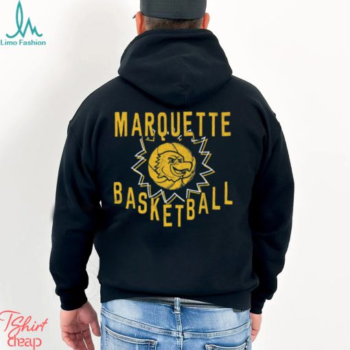 Where I’m From Men’s Marquette Golden Eagles Blue Spark T Shirt
