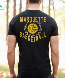 Where I'm From Men's Marquette Golden Eagles Blue Spark T Shirt