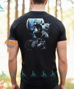 Wild Boar Howling At The Moonmen’s T Shirt