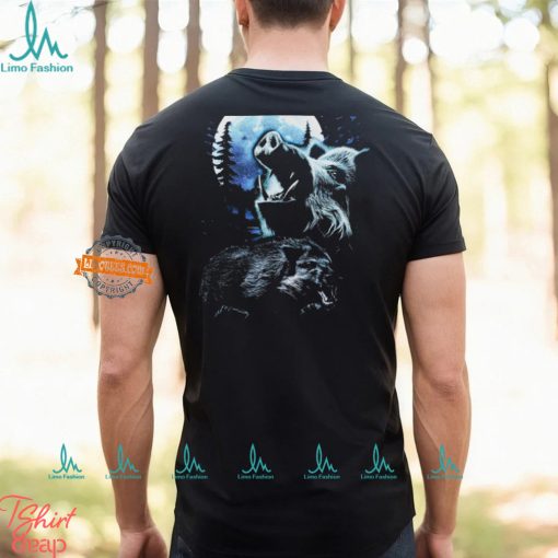 Wild Boar Howling At The Moonmen’s T Shirt