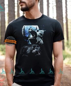 Wild Boar Howling At The Moonmen’s T Shirt