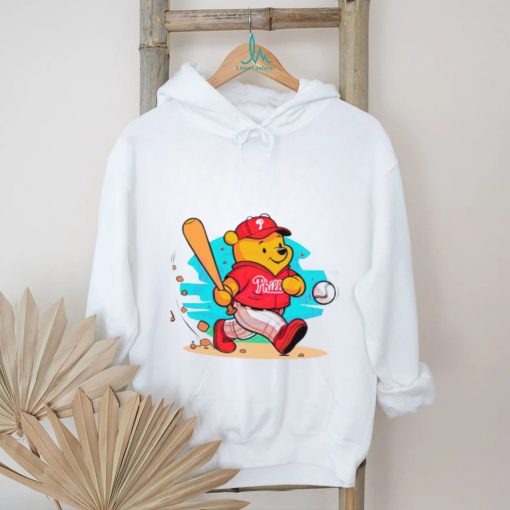 Winnie The Pooh Philadelphia Phillies baseball shirt