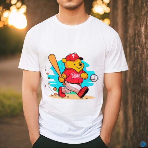 Winnie The Pooh Philadelphia Phillies baseball shirt