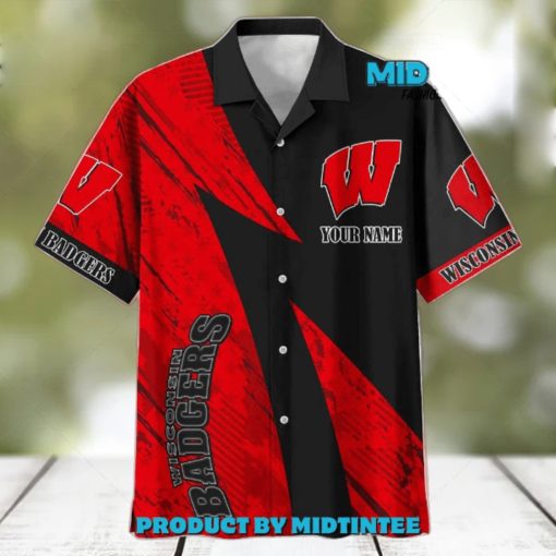Wisconsin Badgers Personalized Hawaiian Shirt Trending Summer