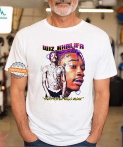 Wiz Khalifa Great Minds Think Alone Rapper Bootleg Vintage Shirt