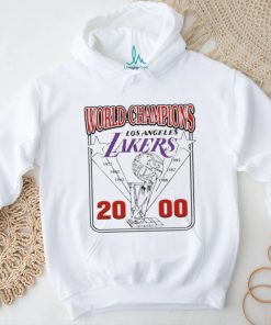 World Champions Los Angeles Lakers 2000 shirt