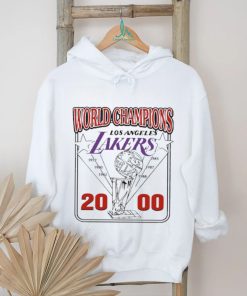 World Champions Los Angeles Lakers 2000 shirt