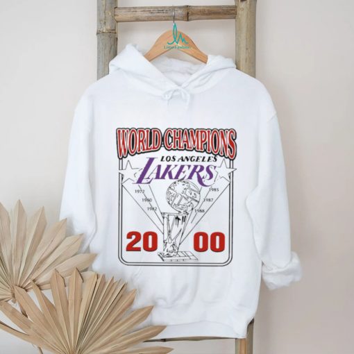 World Champions Los Angeles Lakers 2000 shirt