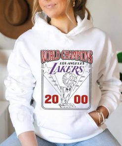 World Champions Los Angeles Lakers 2000 shirt