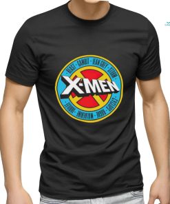 X men Beast Gambit Jean Grey Storm logo shirt