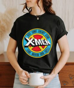 X men Beast Gambit Jean Grey Storm logo shirt