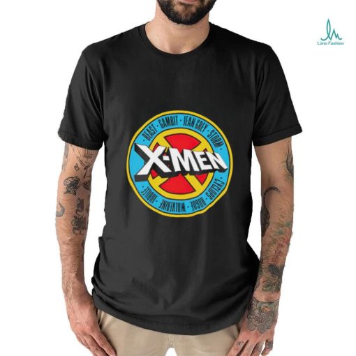 X men Beast Gambit Jean Grey Storm logo shirt