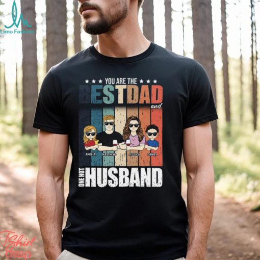 Young Best Dad Hot Husband Shirt