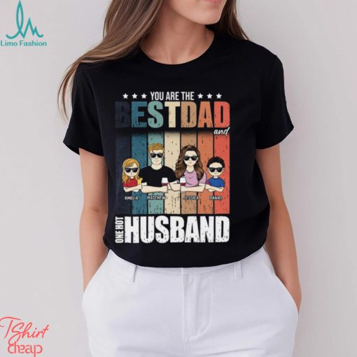 Young Best Dad Hot Husband Shirt