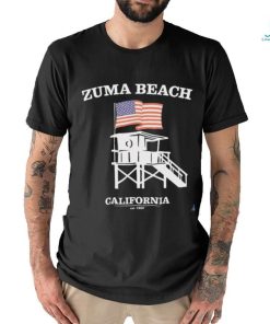 Zuma Beach California American Shirt