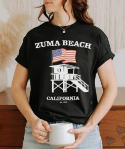 Zuma Beach California American Shirt