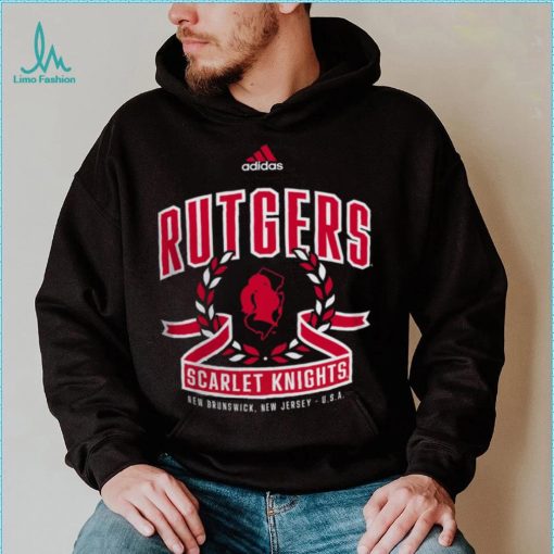 adidas Men’s Rutgers Scarlet Knights Black Class Dismissed T Shirt