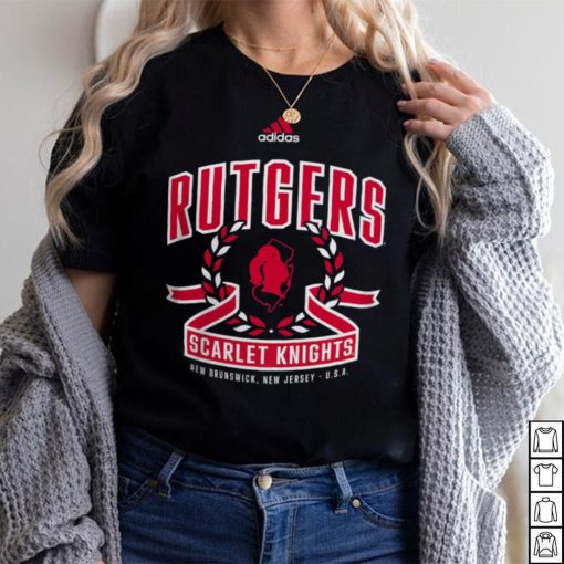 adidas Men’s Rutgers Scarlet Knights Black Class Dismissed T Shirt