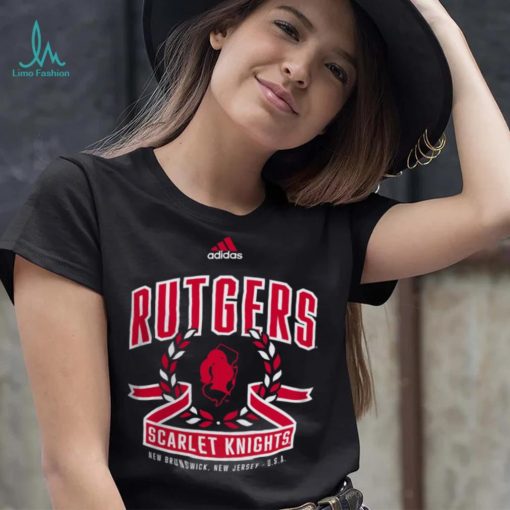 adidas Men’s Rutgers Scarlet Knights Black Class Dismissed T Shirt