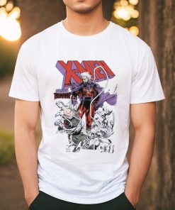 x men magneto triumphant women's cropped ringer t shirt