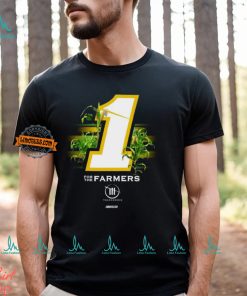 1 for the Farmers Ross Chastain Trackhouse Racing Team Collection For The Farmers Busch Light Car T Shirt