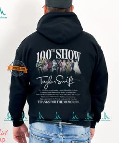 100th Show Taylor Swift Thanks For The Memories T Shirt